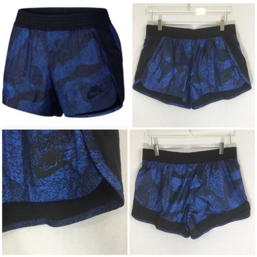 Nike Woven Print Running Short Small Womens - 0242